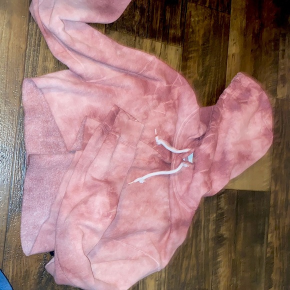 Cropped hoodie has only been worn one time. - Picture 1 of 1